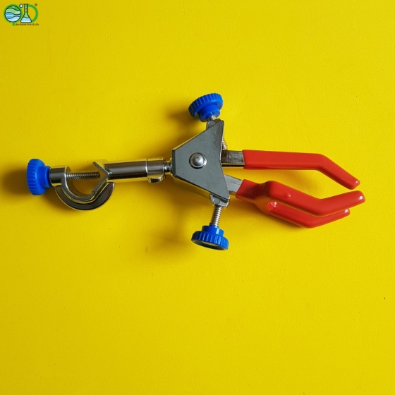 Kẹp bình cầu Inox Trung Quốc