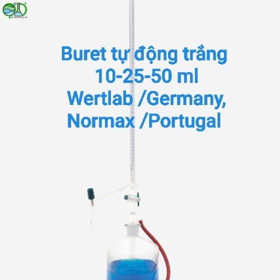Buret tự động trắng Normax