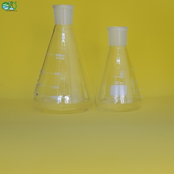 Bình tam giác Erlen cổ nhám Nomax