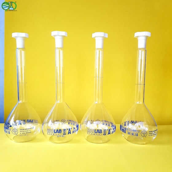 Bình định mức Isolab