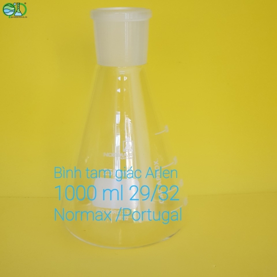 Bình tam giác Erlen cổ nhám Nomax