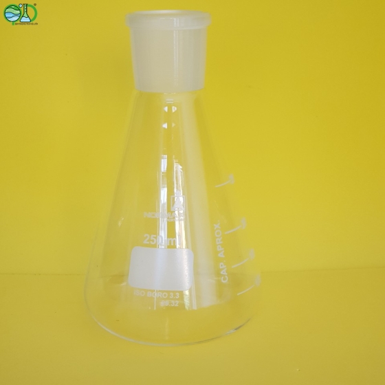 Bình tam giác Erlen cổ nhám Nomax