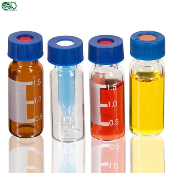 Chai vial 1.5-2.0 ml  màu Nâu & màu trắng