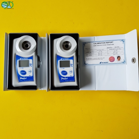 Khúc xạ kế đo độ ngọt Atago Pal 1