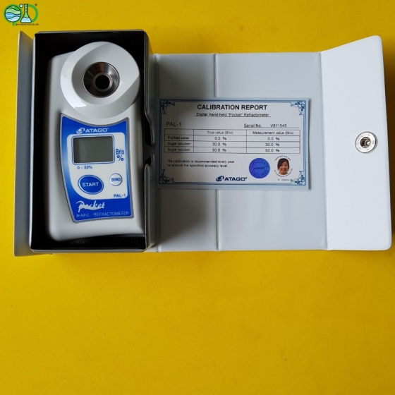 Khúc xạ kế đo độ ngọt Atago Pal 1