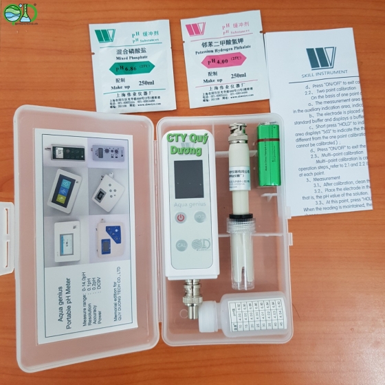 Máy Đo PH cầm Tay Aqua Genius 