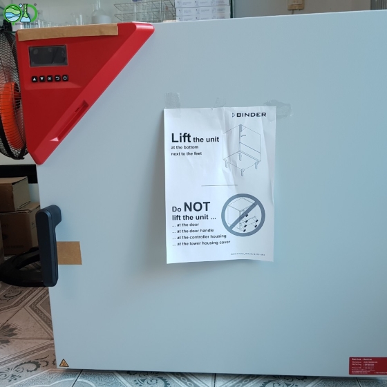Tủ sấy đối lưu cưỡng bức 115L  Model: FD 115  Nhà sản xuất: Binder, Đức