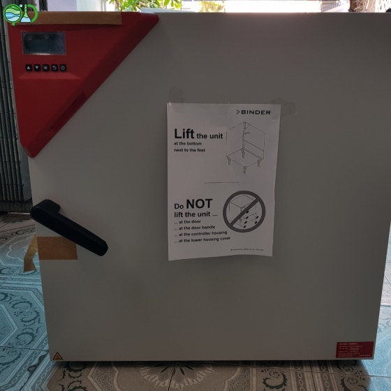 Tủ sấy đối lưu cưỡng bức 115L  Model: FD 115  Nhà sản xuất: Binder, Đức
