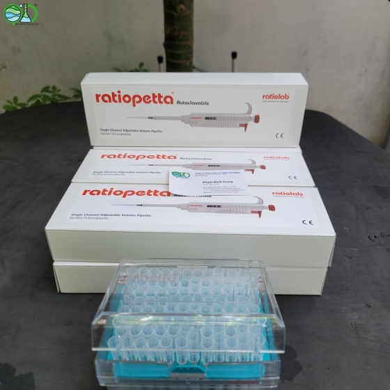  Micropie  ratiopetta® Single-channel Precision Pipete 0.1-2.5 µl, autoclavable -Germany