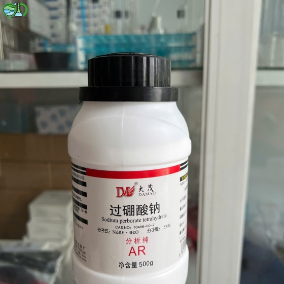 Hoá chất Sodium perborate ( lọ 500g) NaBO3.4H2O