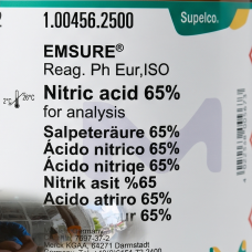 NITRIC ACID 65% EMSURE® ACS, ISO, Reag. Ph Eur Code: 1.00456.2500  Merck