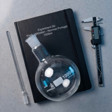 Bình cầu tròn đáy tròn 1000mL cổ nhám 29/32 Normax-Portugal