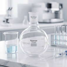 Bình cầu tròn đáy tròn 1000mL cổ nhám 29/32 Normax-Portugal