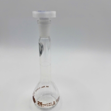 Bình định mức trắng  25ml -Glacier