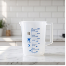 Ca  nhựa PP có chia vạch 2000 mL – Glacier 