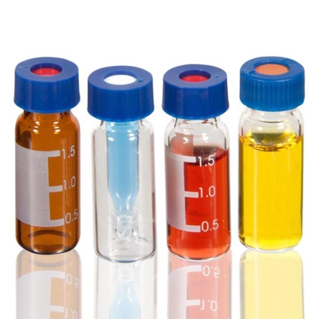 Chai vial 1.5-2.0 ml  màu Nâu & màu trắng