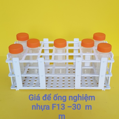 Giá để ống nghiệm nhựa F13-30mm Normax