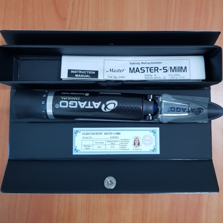 Khúc Xạ Kế đo mặn 0-100% Master S MillM Atago