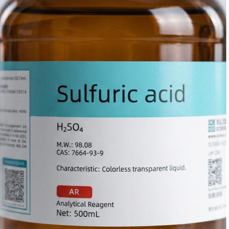 SULFURIC ACID H₂SO₄ 98% AR Grade