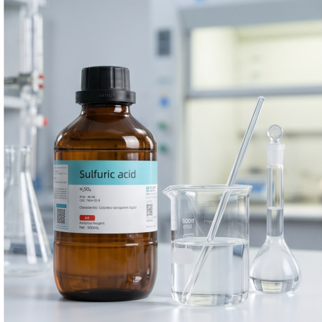SULFURIC ACID H₂SO₄ 98% AR Grade