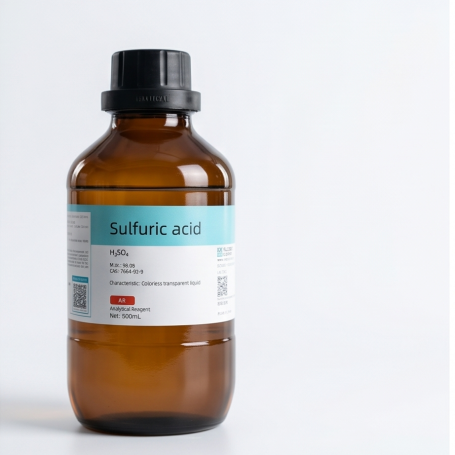 SULFURIC ACID H₂SO₄ 98% AR Grade