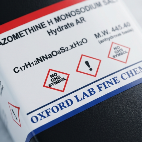 AZOMETHINE H MONOSODIUM SALT Hydrate AR Thương hiệu: OXFORD LAB FINE CHEM LLP Công thức: C₁₇H₁₂NNaO₈S₂·xH₂O