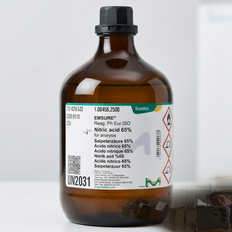 NITRIC ACID 65% EMSURE® ACS, ISO, Reag. Ph Eur Code: 1.00456.2500  Merck