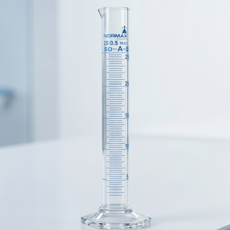 ỐNG ĐONG THỦY TINH  5 ML Measuring glass Cylinder Class A NORMAX