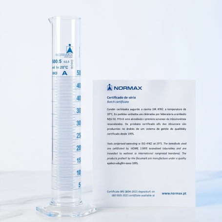 Ống đong thuỷ tinh 500ml  Normax -Portugal