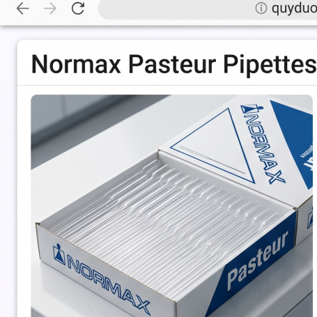 PIPETE PASTEUR THỦY TINH 150MM-230MM