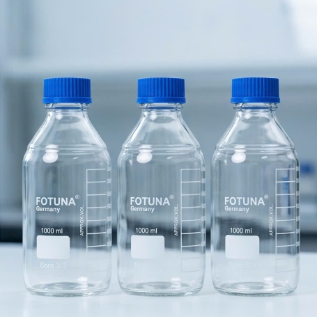 CHAI NẮP VẶN  1000ML FORTUNA – CHỊU NHIỆT 140°C