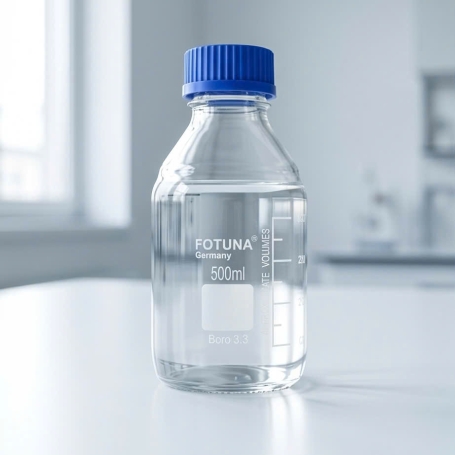 CHAI NẮP VẶN 500ML FORTUNA – CHỊU NHIỆT 140°C