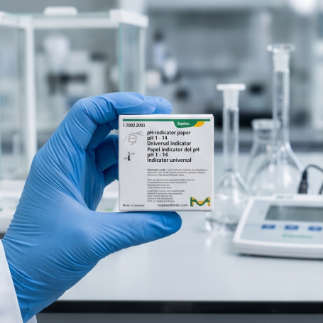 Giấy đo pH phổ thông pH 1–14 của hãng Sigma-Aldrich / Supelco