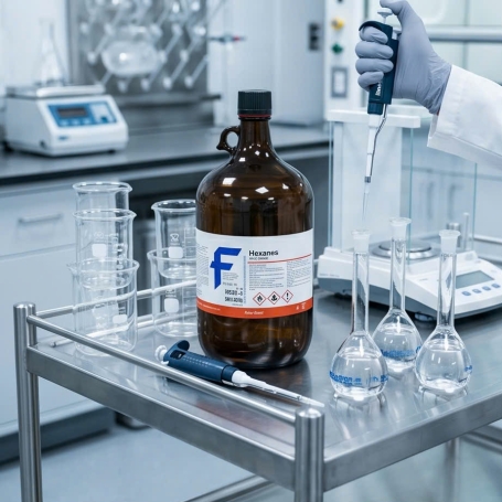 Hexanes  HPLC Grade Hãng: Thermo Fisher Scientific