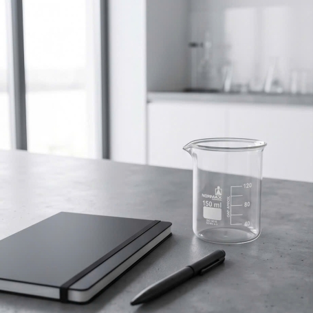 Cốc thủy tinh Beaker 150mL - Normax Portugal