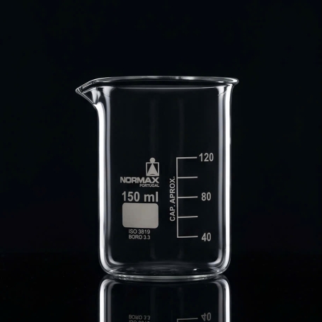 Cốc thủy tinh Beaker 150mL - Normax Portugal