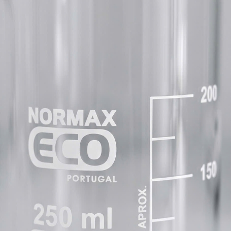 Cốc thủy tinh cao thành  Beaker 250ml  Normax-Portugal