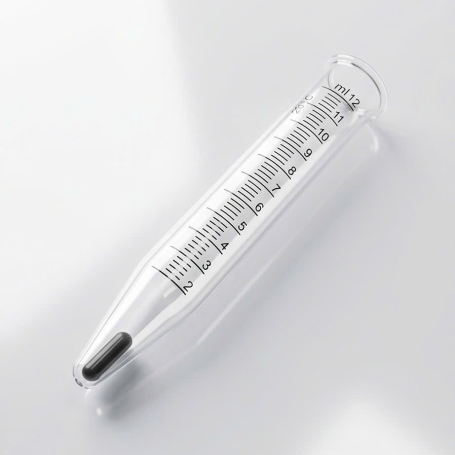 Ống ly tâm thủy tinh 12 mL  Normax.