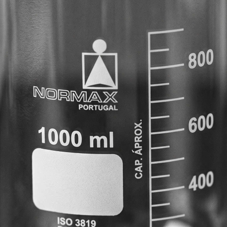 Cốc thủy tinh Beaker 1000 mL  Normax-Portugal