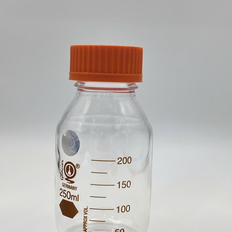CHAI NẮP VẶN TRUNG TÍNH 250ML GL45 Glacier