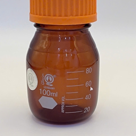 Chai trung tính nâu 250ml nắp vặn - Glacier