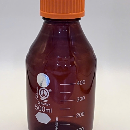 Chai trung tính nâu 250ml nắp vặn - Glacier