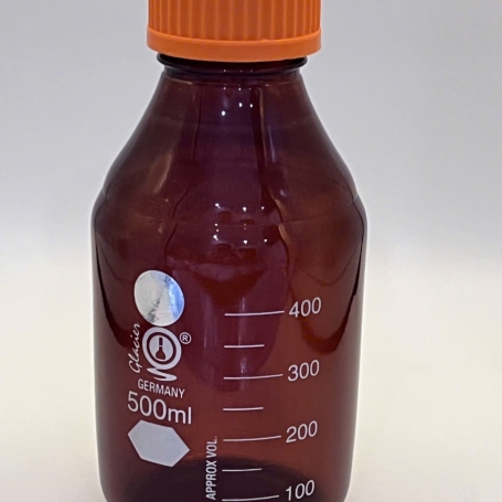 Chai trung tính nâu 250ml nắp vặn - Glacier