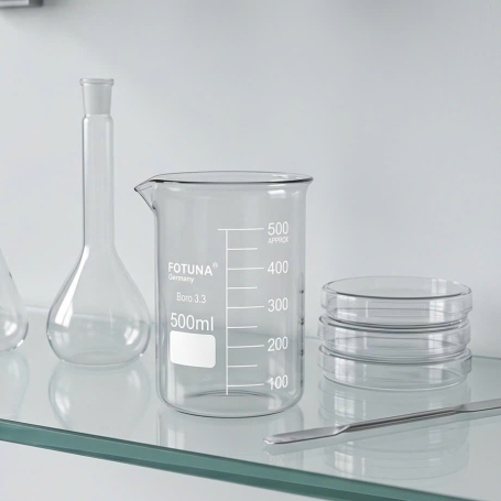 Cốc thủy tinh beaker 500ml - Fotuna