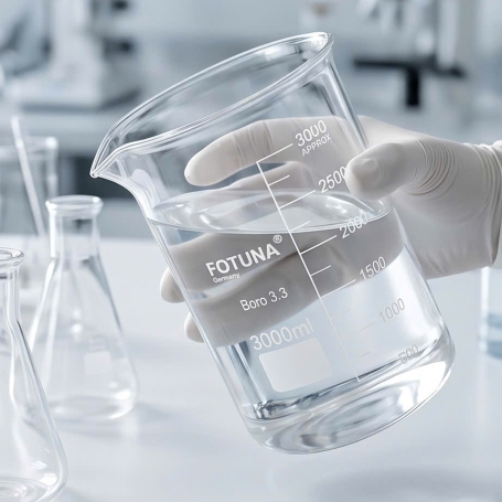 Cốc thủy tinh  Beaker 3000 mL - Fotuna