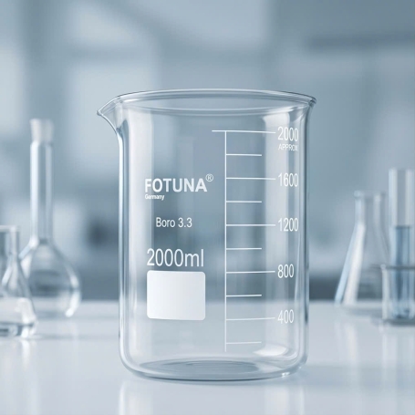Cốc thủy tinh  Beaker 3000 mL - Fotuna