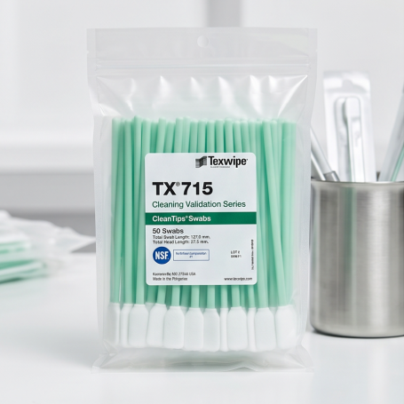 Que  lấy mẫu bề mặt: Texwipe TX715 CleanTips® Swabs