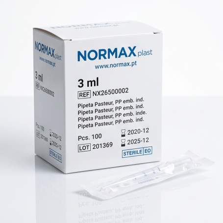 Pipete paster nhựa tiệt trùng 3ml Normax Portugal 