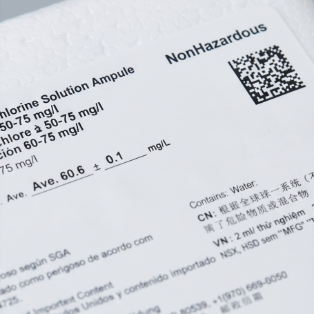 Chlorine Solution Ampule (Ống dung dịch chuẩn Clo) 