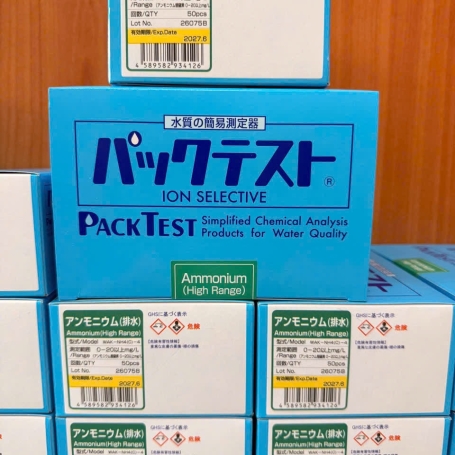 thuốc thử Amoni (Ammonium) WAK-NH4(C)-4 dải cao 